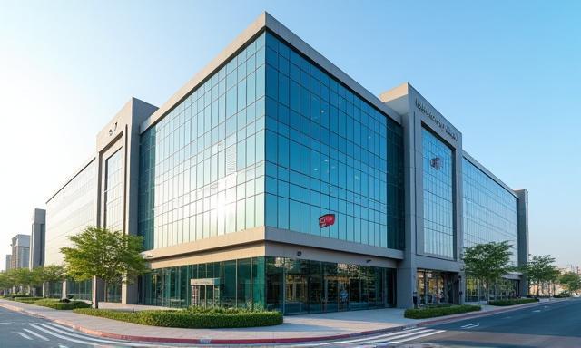 Exterior view of Emirates Audio Solutions office in Dubai