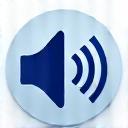 Stylized ear icon representing sound quality