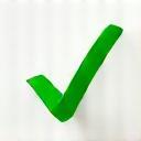 Green checkmark icon